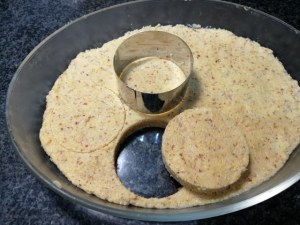 Sandwich di polenta fritta con agretti e mousse al gorgonzola