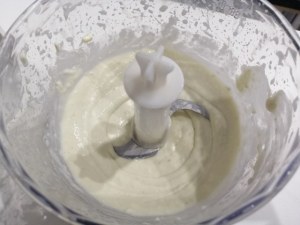 Sandwich di polenta fritta con agretti e mousse al gorgonzola