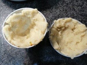 Gateau di patate con fiori di zucchina