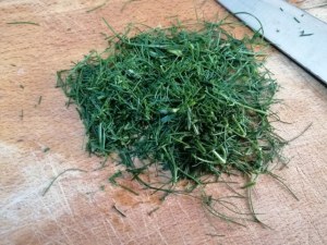 Pasta alle sarde con melanzane