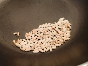 Pasta alle sarde con melanzane