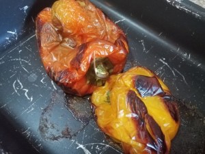 Polpette di pesce spada su caponata siciliana