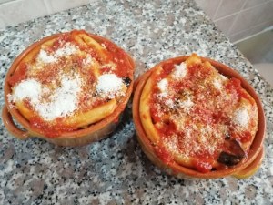 Timballo di pasta alla norma