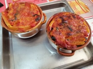 Timballo di pasta alla norma