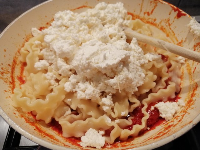 Manfredi con la ricotta