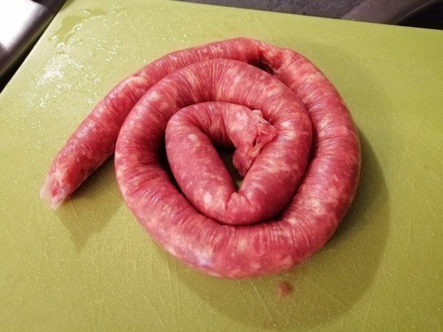 Pizzoccheri con verza casera luganega e noci