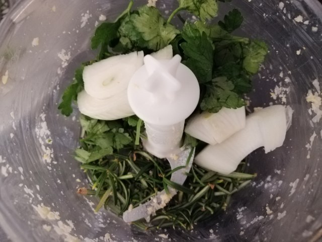 Felafel al rosmarino con tzatziki al cedro