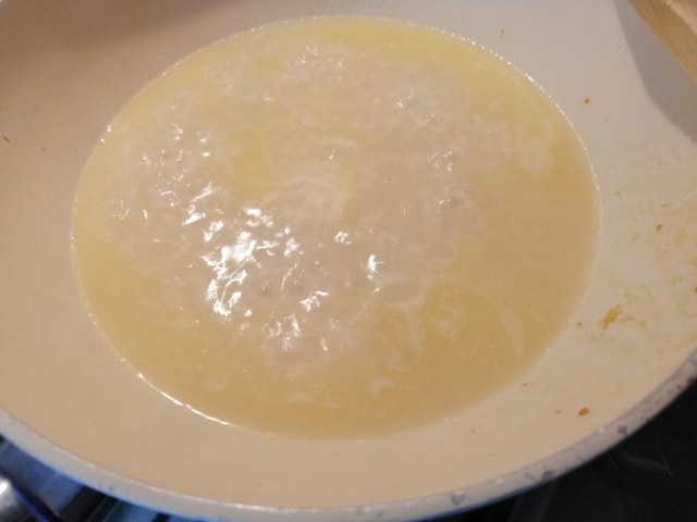 Sartu di riso con fonduta di provolone del monaco