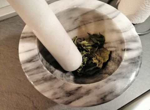 Sartu di riso con fonduta di provolone del monaco