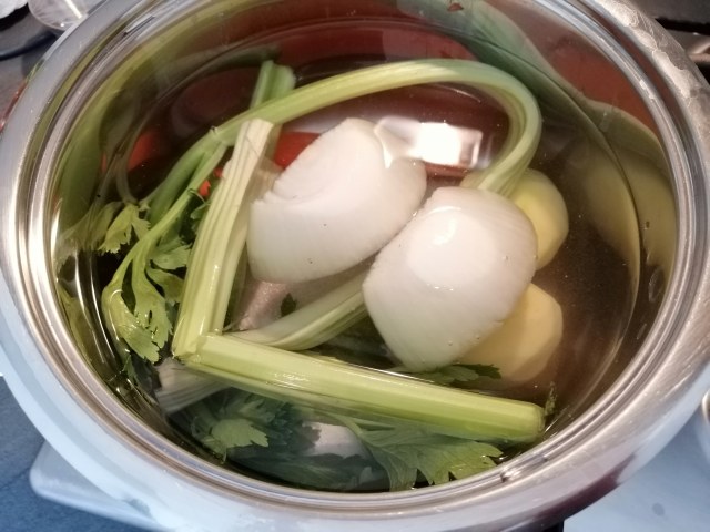 Sartu di riso con fonduta di provolone del monaco