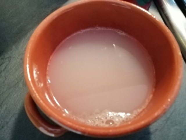 Risotto allo zafferano con cozze e gremolada