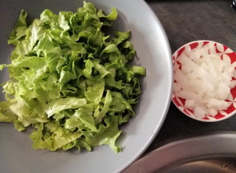 Tacos messicani con gamberi