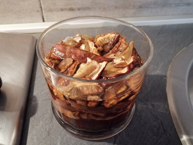 Garganelli con porcini peperone crusco e pannerone di Lodi