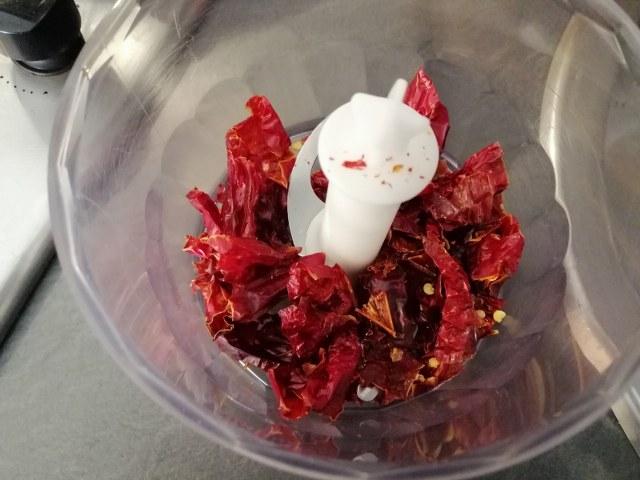 Garganelli con porcini peperone crusco e pannerone di Lodi