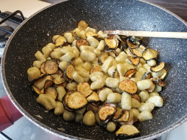 Gnocchi di zucchine alla Nerano