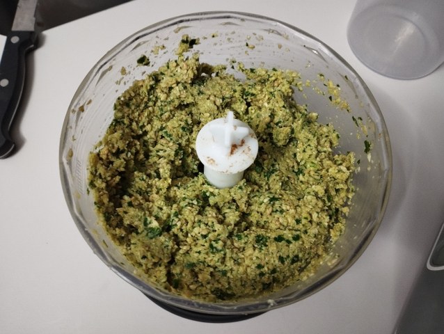 Felafel di lenticchie e guacamole di zucca