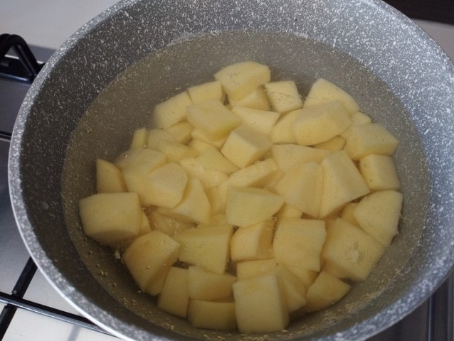 Risotto con polpo e patate