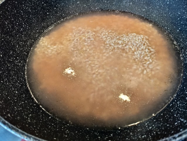 Risotto con polpo e patate