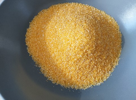 Moscardini alla luciana con polenta