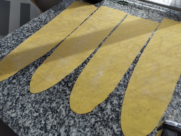 Tagliatelle all'arancia con ragu d'anatra