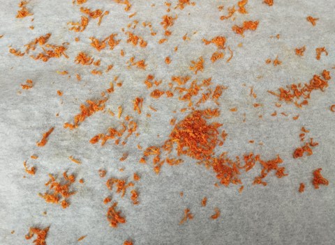 Tagliatelle all'arancia con ragu d'anatra