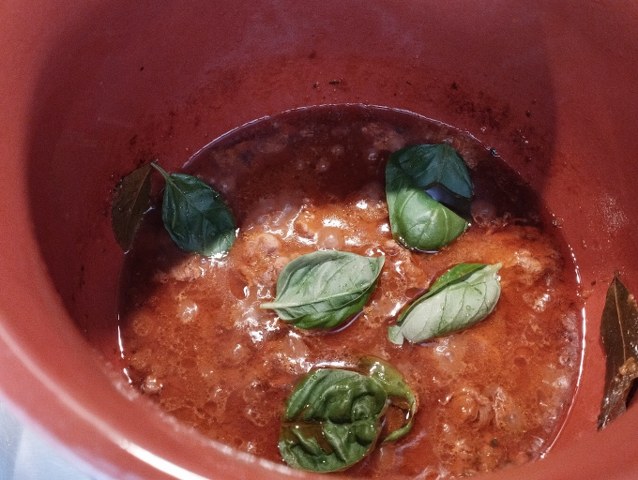 Tagliatelle all'arancia con ragu d'anatra