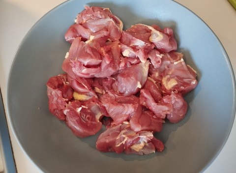 Tagliatelle all'arancia con ragu d'anatra