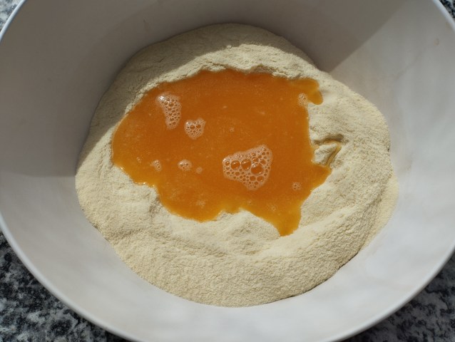 Tagliatelle all'arancia con ragu d'anatra